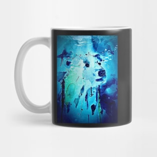 Emerging through the ice Mug